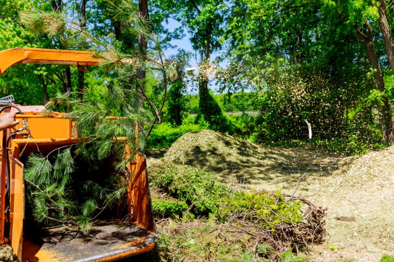 wood chipping